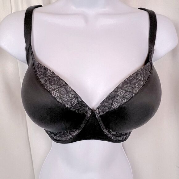 VICTORIAS SECRET BRA DARK GRAY SIZE 34DDD - Picture 1 of 5